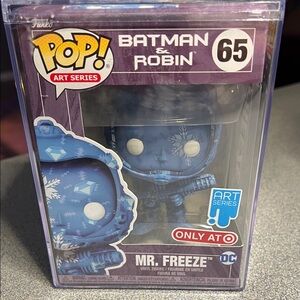 Batman Funko Art Series Mr. Freeze Figure in Blue